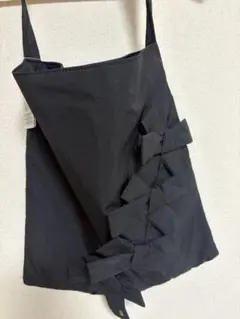 LANVIN en Bleu メニーリボントートバッグ