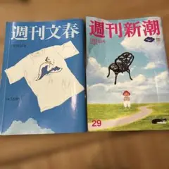 週刊文春・週刊新潮 7月31日号セット　参政党