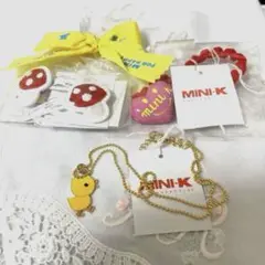 未使用品 MINIーK ヘアアクセサリーとネックレスセット❤️