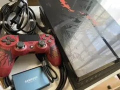 ps4 pro リオレウスEdition + 外付けSSD500GB