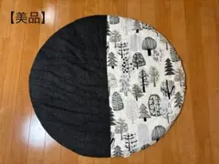 【美品】撥水加工 洛中高岡屋 せんべい座布団 cuna select 月齢フォト