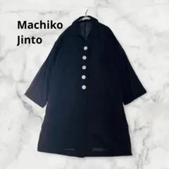 シアー素材　涼しげ透かし　マチコジント　サマージャケット　黒