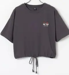 チップとデール クロップドTシャツ
