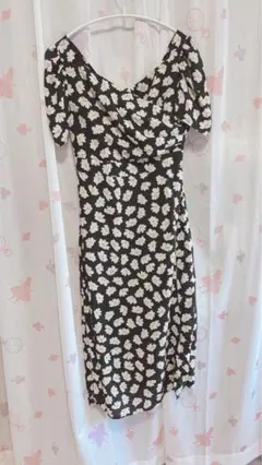 <限定セール> tocco closet 花柄 半袖カットソーワンピース M