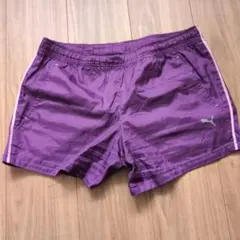 Puma 紫色 ショートパンツ　M