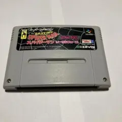 SFCスーパーファミコン　スパイダーマンリーサルフォーズ　説明書付き　動作確認済 SFCスーパーファミコン スパイダーマンリーサルフォーズ 説明書