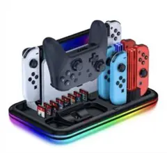 Nintendo Switch 充電スタンド RGB LED付き