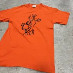 USA製 DISNEY STORE メンズTシャツ　S オレンジ　ティガー