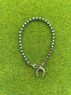 <handmade>ビーズブレスレット　トップナイフ