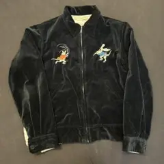 ラディアル　radiall スカジャン　warabi スカジャン ベロア