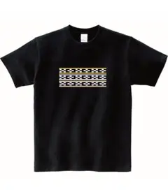 【沖縄限定/男女兼用】琉球ミンサーデザイン Tシャツ Mサイズ
