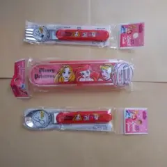 ディズニープリンセス ランチスプーン・フォークセット