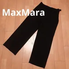 MaxMara ブラック 定番パンツ M