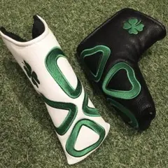 【1個/新品】パターカバー ヘッドカバー ピン ブレード L字 四つ葉