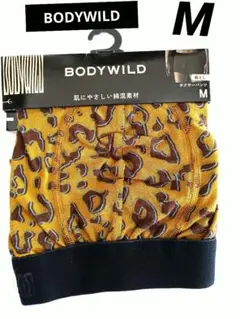 BODYWILD イエローレオパード ボクサーパンツ M