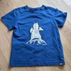 HELly Hansen クマ Tシャツ 130サイズ 青