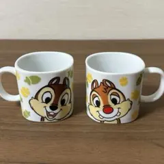 チップとデール マグカップ 2個セット