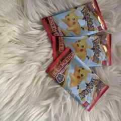 ポケモン ハッピーセット　プロモカードパック 3個セット　マクドナルド マック