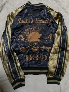 JKPD 美品 ２面用 スカル 日本限定版 スカジャン unisex レーヨン