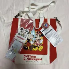 今日限定値下げ　ディズニーランド　40周年 ショルダーバッグ　新品未使用　タグ付
