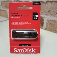 SanDisk Cruzer Glide 3.0 128GB USBメモリ