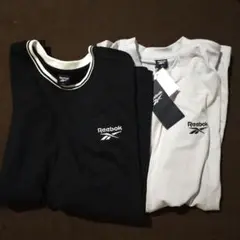 Reebok Tシャツ 黒 白 2枚セット