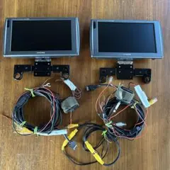 アルパイン リアモニター PKG-M800SC 2台セット ナビ男くん アルパイン リアモニター PKG-M800SC 2台セット ナビ男くん