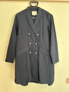 ☆新品未使用品☆【シェアパーク】綿麻混 ロングジャケット♪