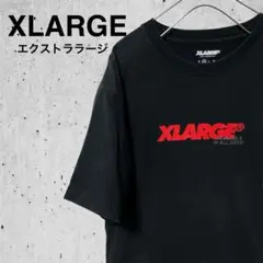 XLARGE エクストララージ ロゴT 半袖Tシャツ 黒 Mサイズ