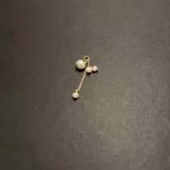 agete ピアスチャーム 片耳