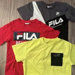 FILA 男の子　140cm Tシャツ3枚セット