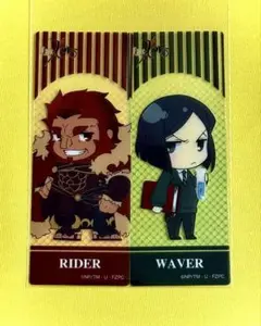 <セット出品> Fate クリア栞 ライダー陣営
