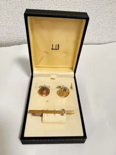 "dunhill" ダンヒル ネクタイピン カフスボタン ケース入り