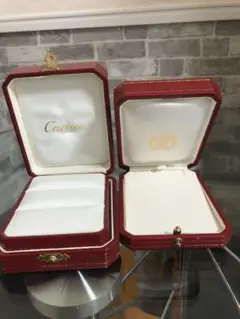 カルティエ　ダブルリーグケース　ネックレスケース
