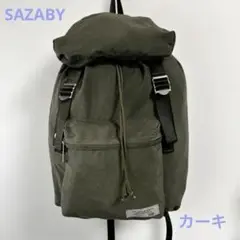 SAZABY サザビー　リュック バックパック カーキ