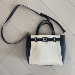 ケイトスペード ショルダーバッグ 2way カゴバッグ