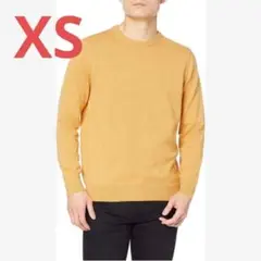 AmazonEssentials セーター クルーネック メンズ イエロー XS