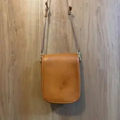 BEAMS ブラウン　【別注】SLOW/ Flap Shoulder Bag