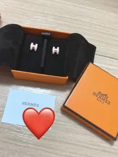 HERMES エルメス ミニポップH ピアス