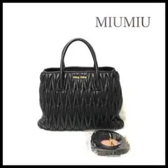 【極美品】MIUMIU ミュウミュウ マテラッセ ハンドバッグ2wayショルダー