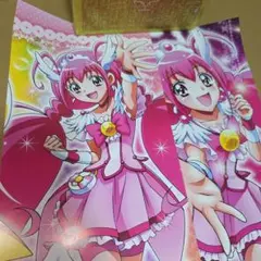 スマイルプリキュア　キャラポスコレクション　キュアハッピー　ポスター　2種類