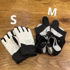 ⭐️新品未使用⭐️lava キックボクシング　グローブS ＆シューズM