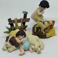 アルプスの少女ハイジ フィギュア 2点 海洋堂 世界名作劇場 食玩