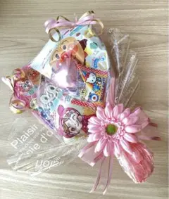 プチバルーン付お菓子ブーケ♡1個 プチギフト 発表会 結婚式 プレゼント にも