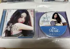 IVE Be Alright CD ソロジャケ盤、ピクチャーレーベル　ウォニョン