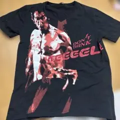 ブルースリー　サイズLグラフィックプリント 黒 Tシャツ