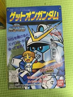 ゲットオンガンダム　2弾　全5種　SDガンダム　レトロ　食玩　バンダイ　当時物 ガンダム グレーム ゲットオンガンダム 2弾 全5種 SDガンダム