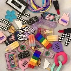 ハンドメイド資材　チャーム盛り合わせ