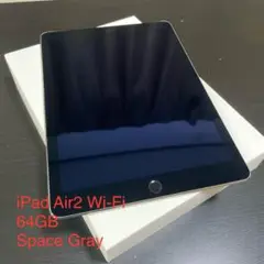 iPad Air2 Wi-Fi 64GB スペースグレー