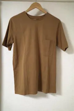 LEMAIRE ブラウン 半袖 Tシャツ ポケット付き